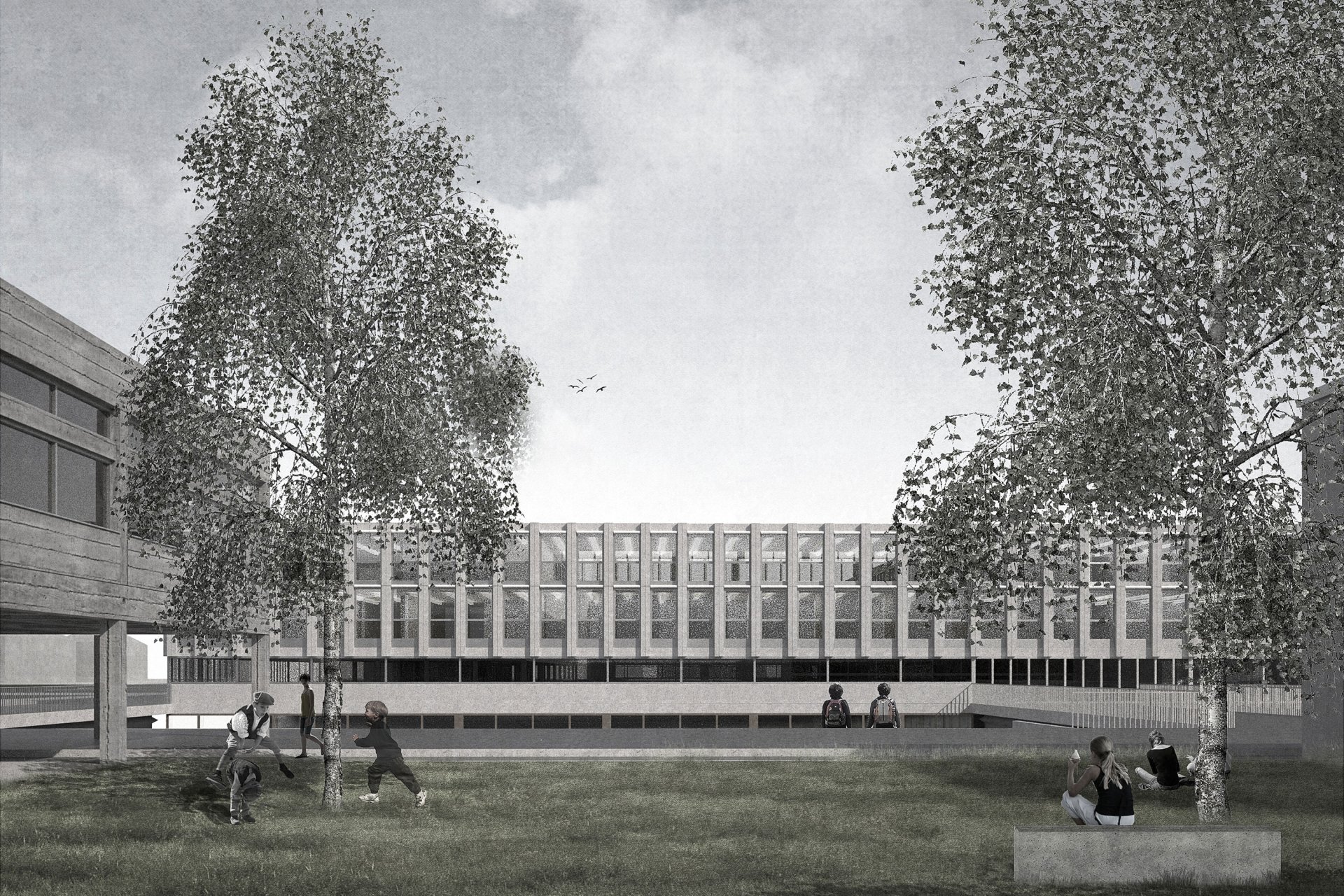 Philippe Meyer Architecte - BIENNE_Complexe scolaire