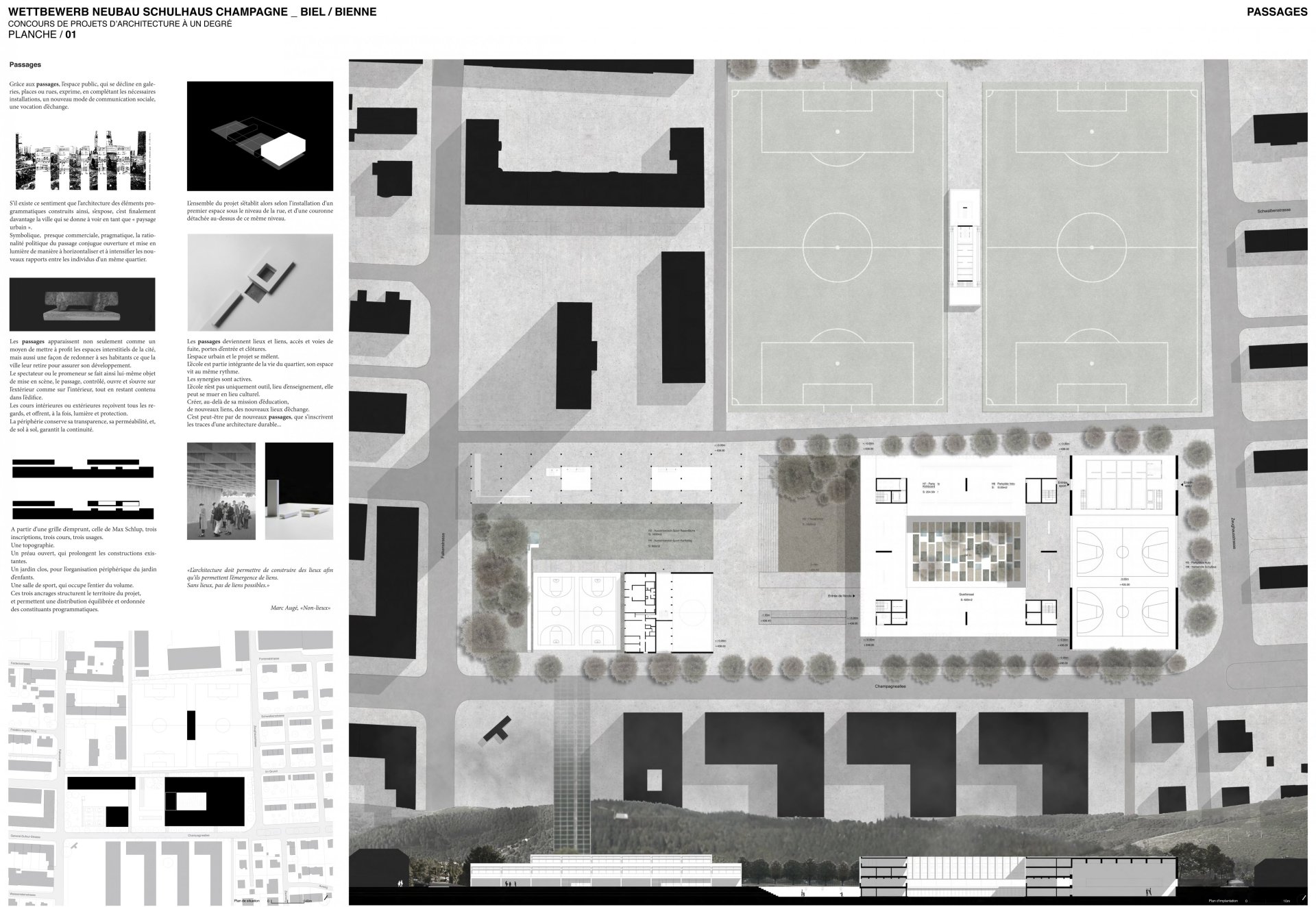 Philippe Meyer Architecte - BIENNE_Complexe scolaire