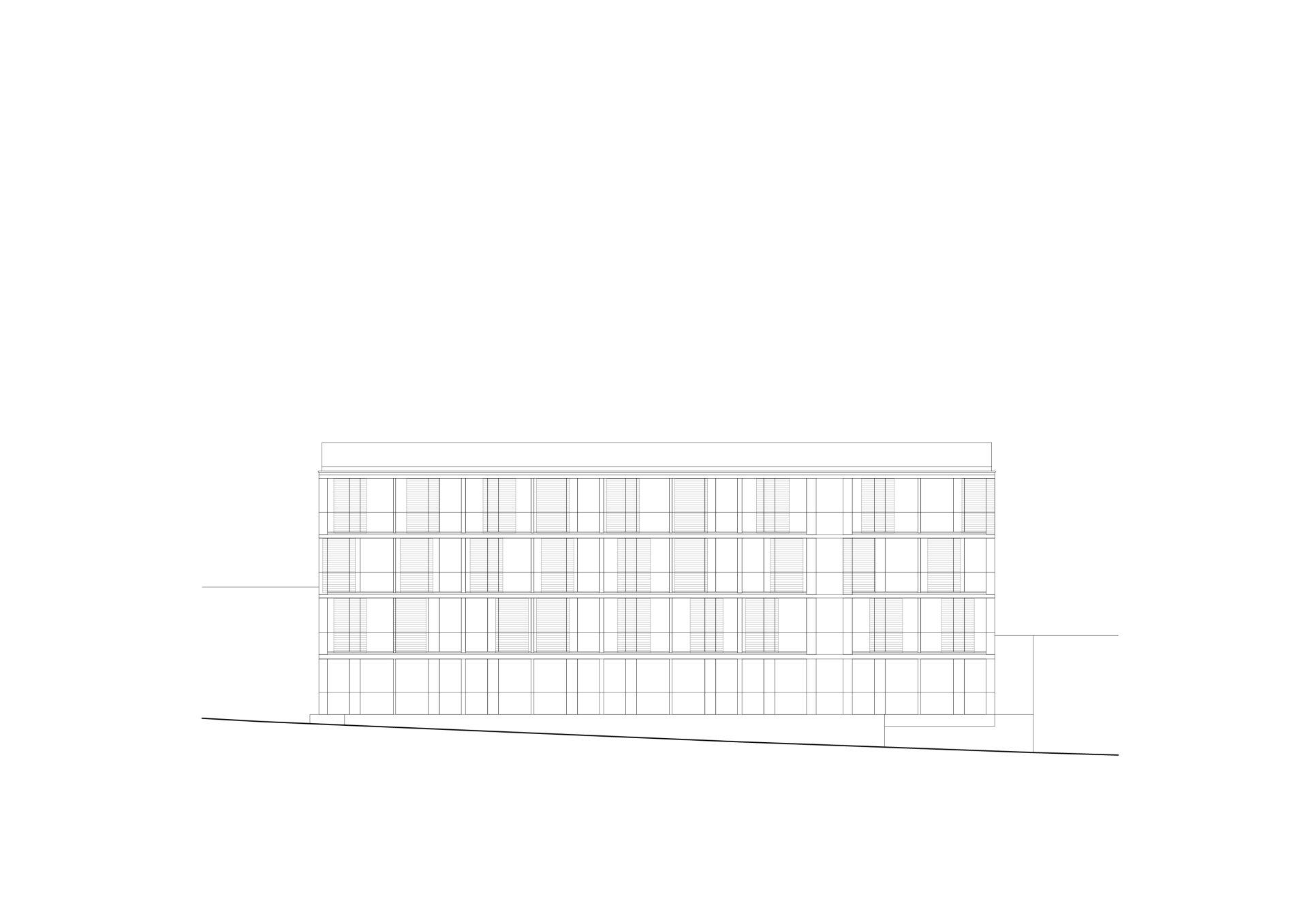 Elevation Philippe Meyer Architecte - Logements