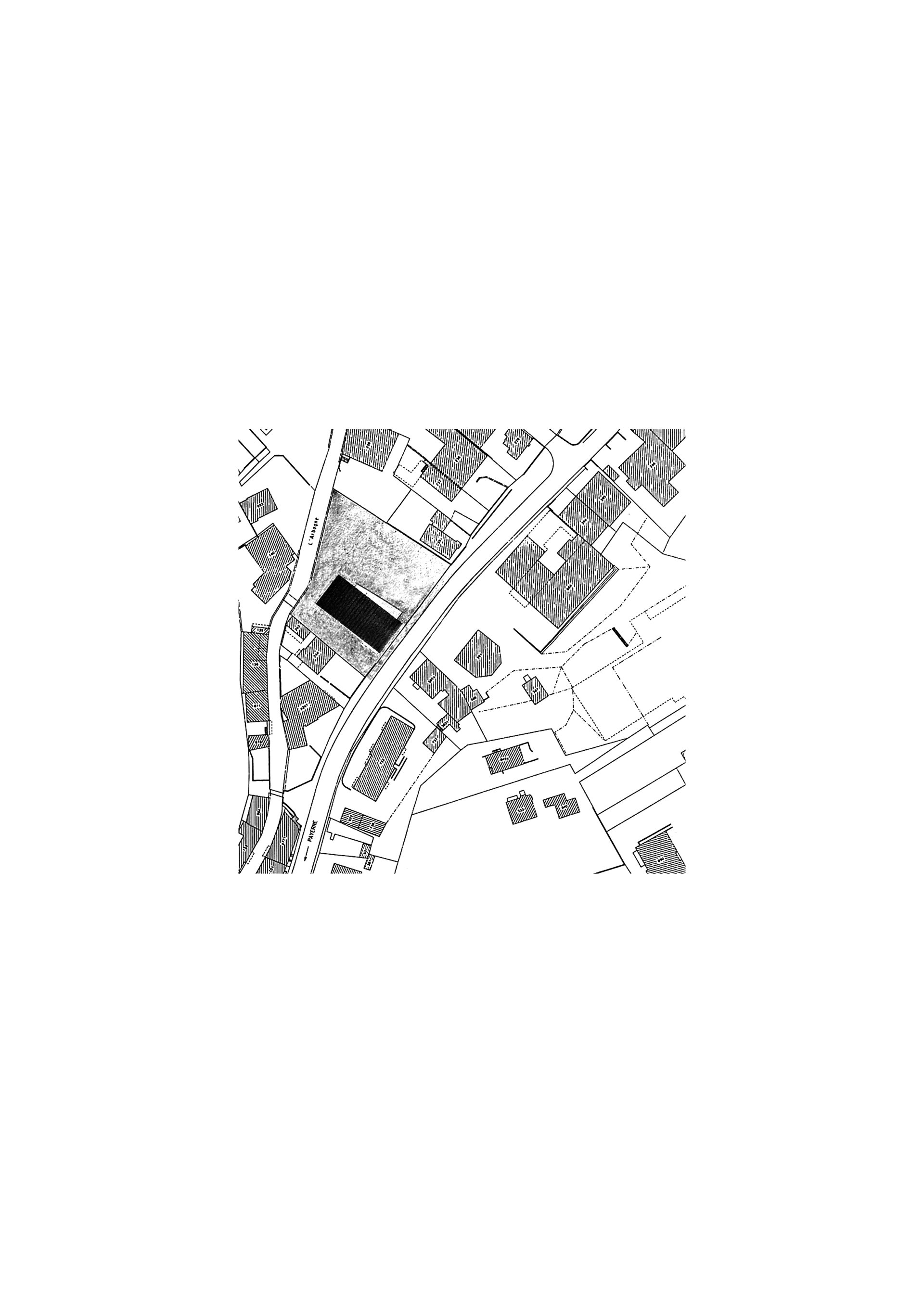 Site plan Philippe Meyer Architecte - 996_Bâtiment administratif
