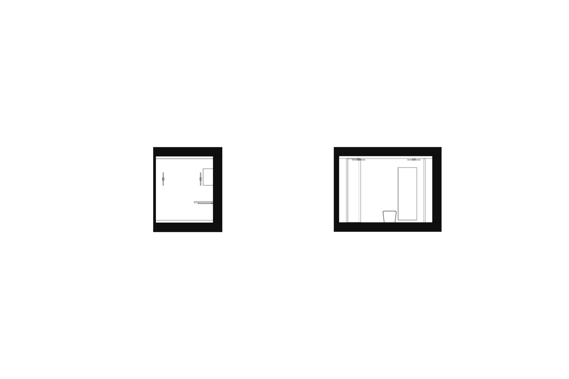 Cross section Philippe Meyer Architecte - Galerie d'art