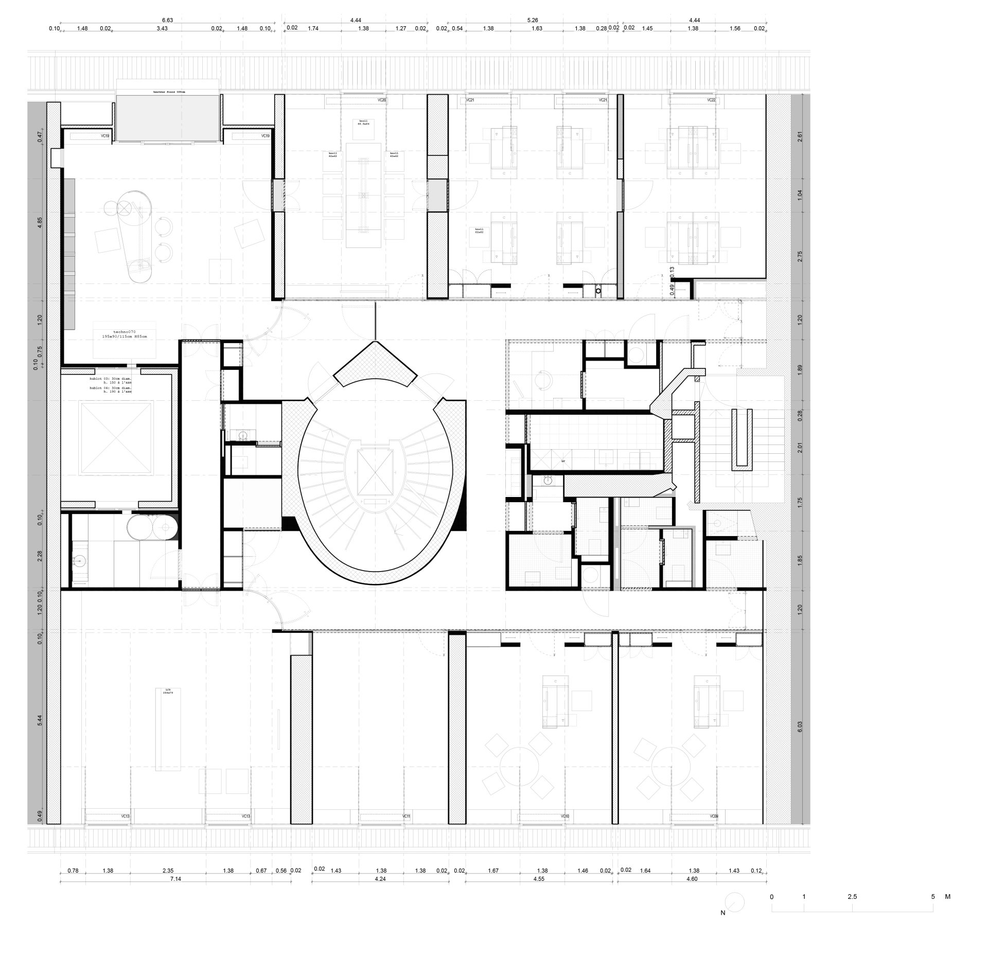 Philippe Meyer Architecte - QMB_TRANSFORMATION D’UN BUREAU