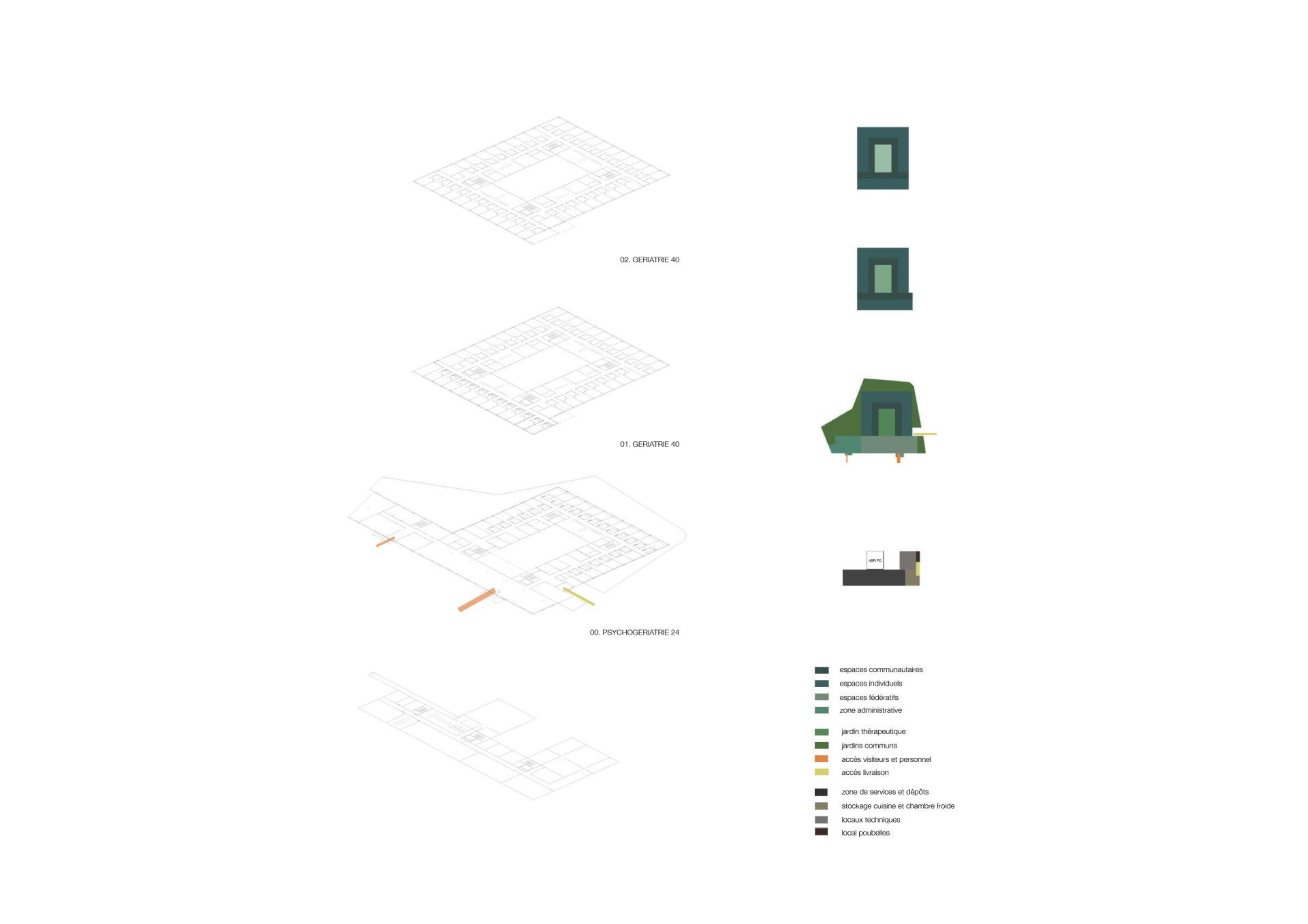 Programmatic Diagrams Philippe Meyer Architecte - NOTRE DAME