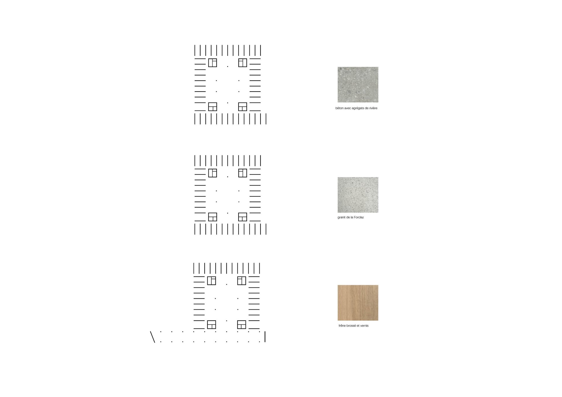 Structural and Materiality Diagrams Philippe Meyer Architecte - NOTRE DAME