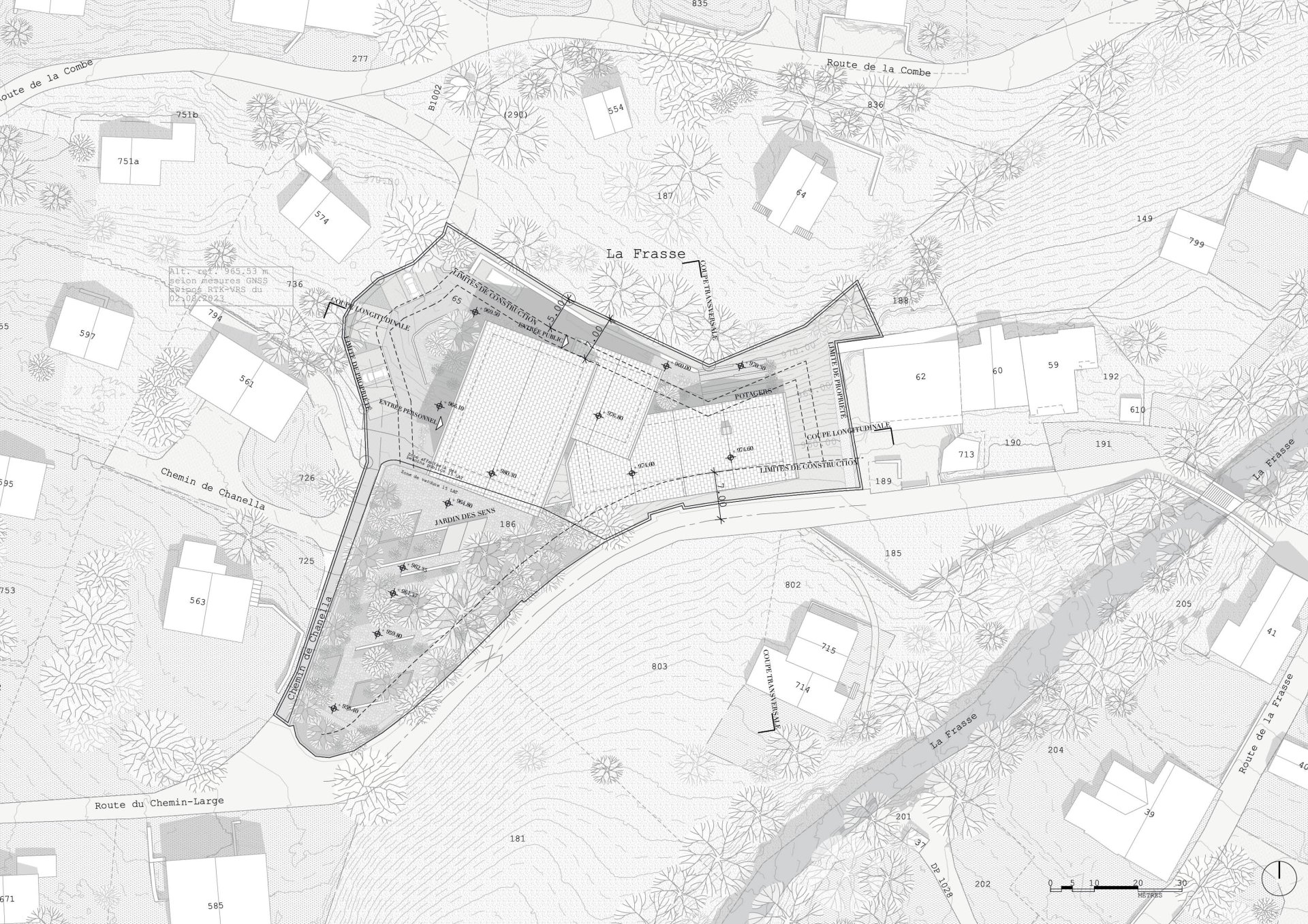 Site Plan Philippe Meyer Architecte - EPSM