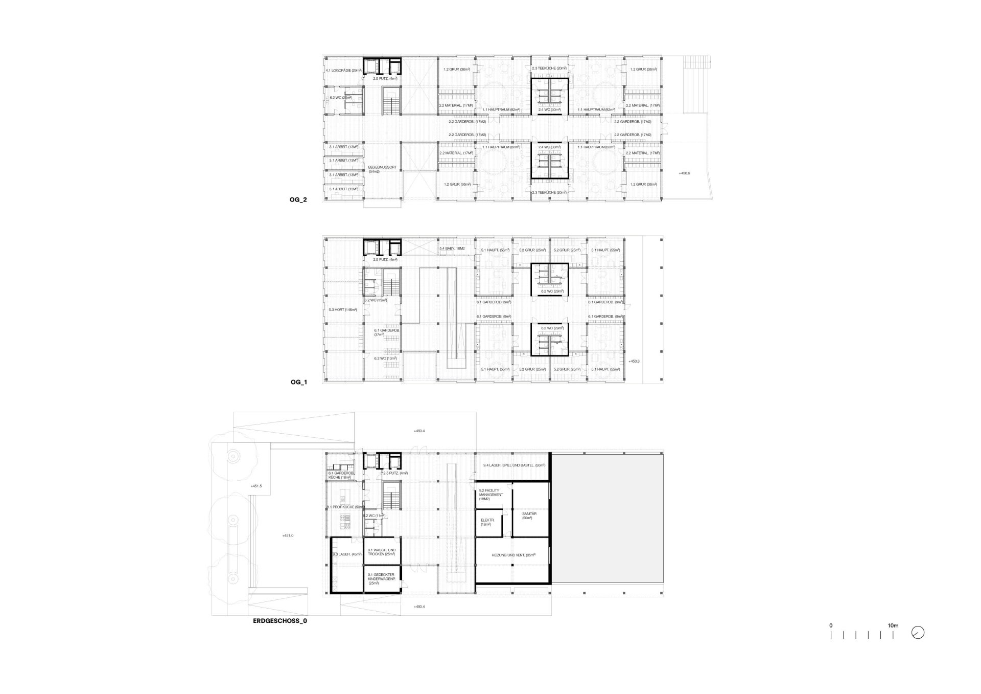 Project Plan Philippe Meyer Architecte - EXTENSION D’UN CENTRE POUR ENFANTS