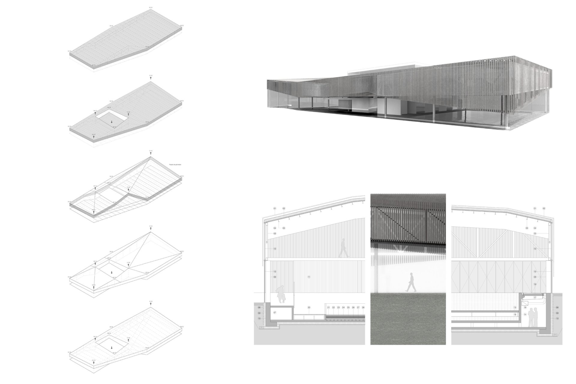 Details Philippe Meyer Architecte - Piscine Plein champs