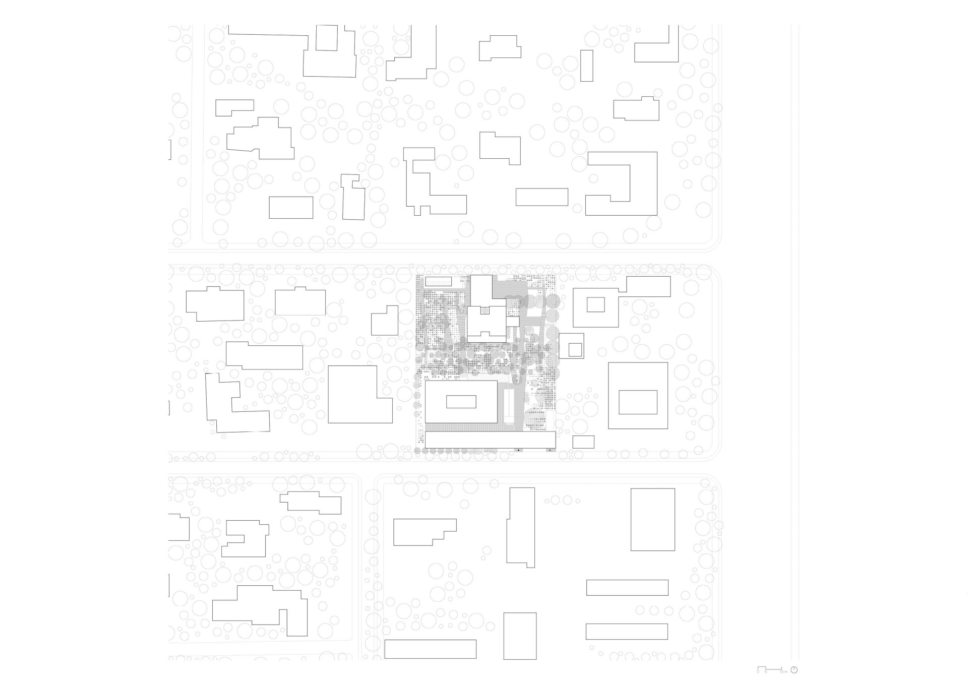 Site Plan Philippe Meyer Architecte - Ambassade Gothard block
