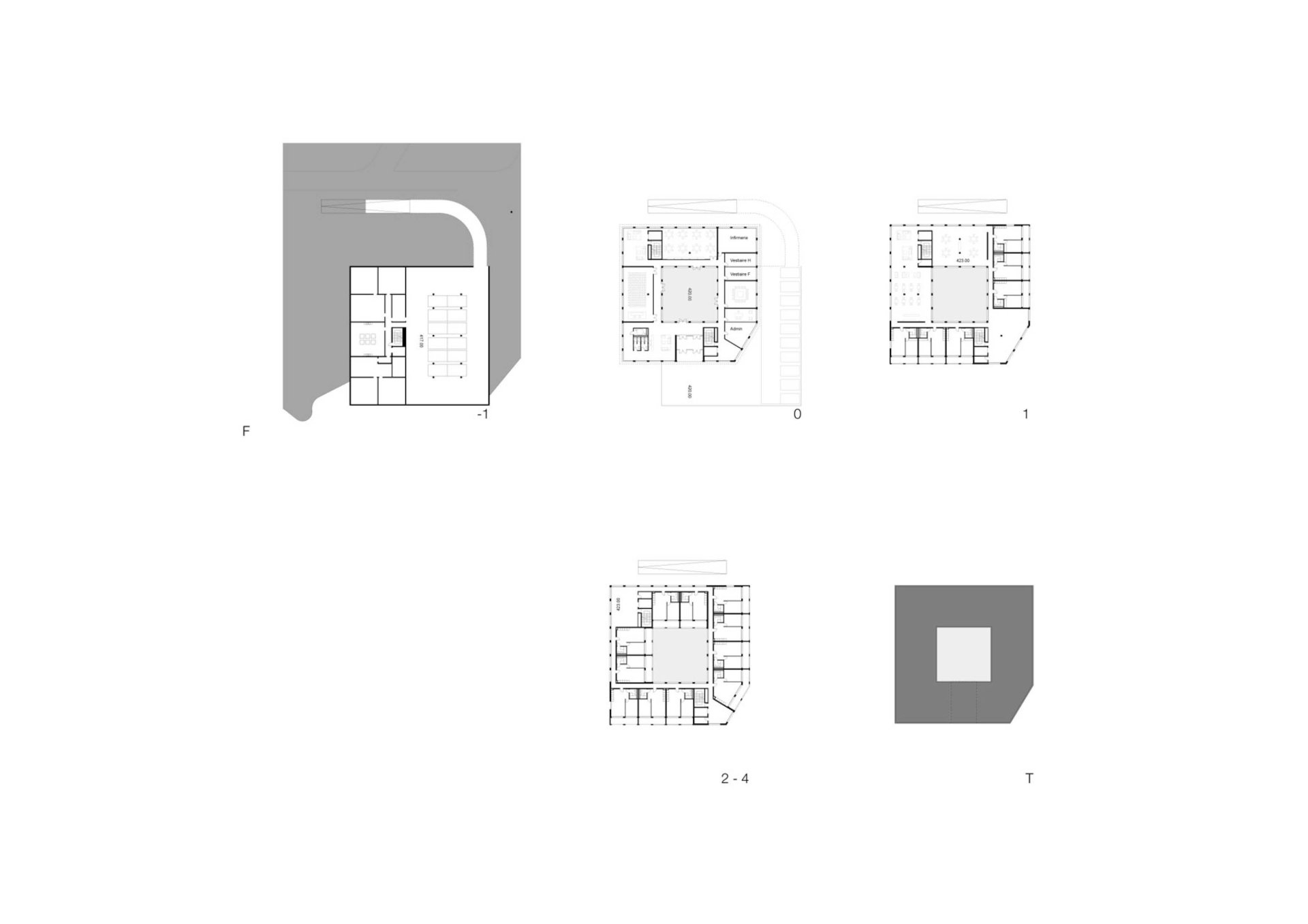 Plans Philippe Meyer Architecte - Logements collectifs