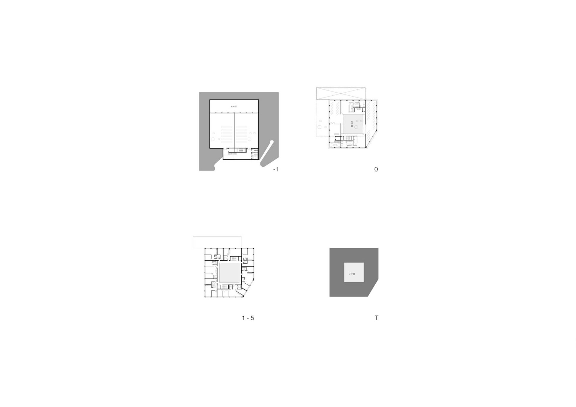 Plans Philippe Meyer Architecte - Logements collectifs