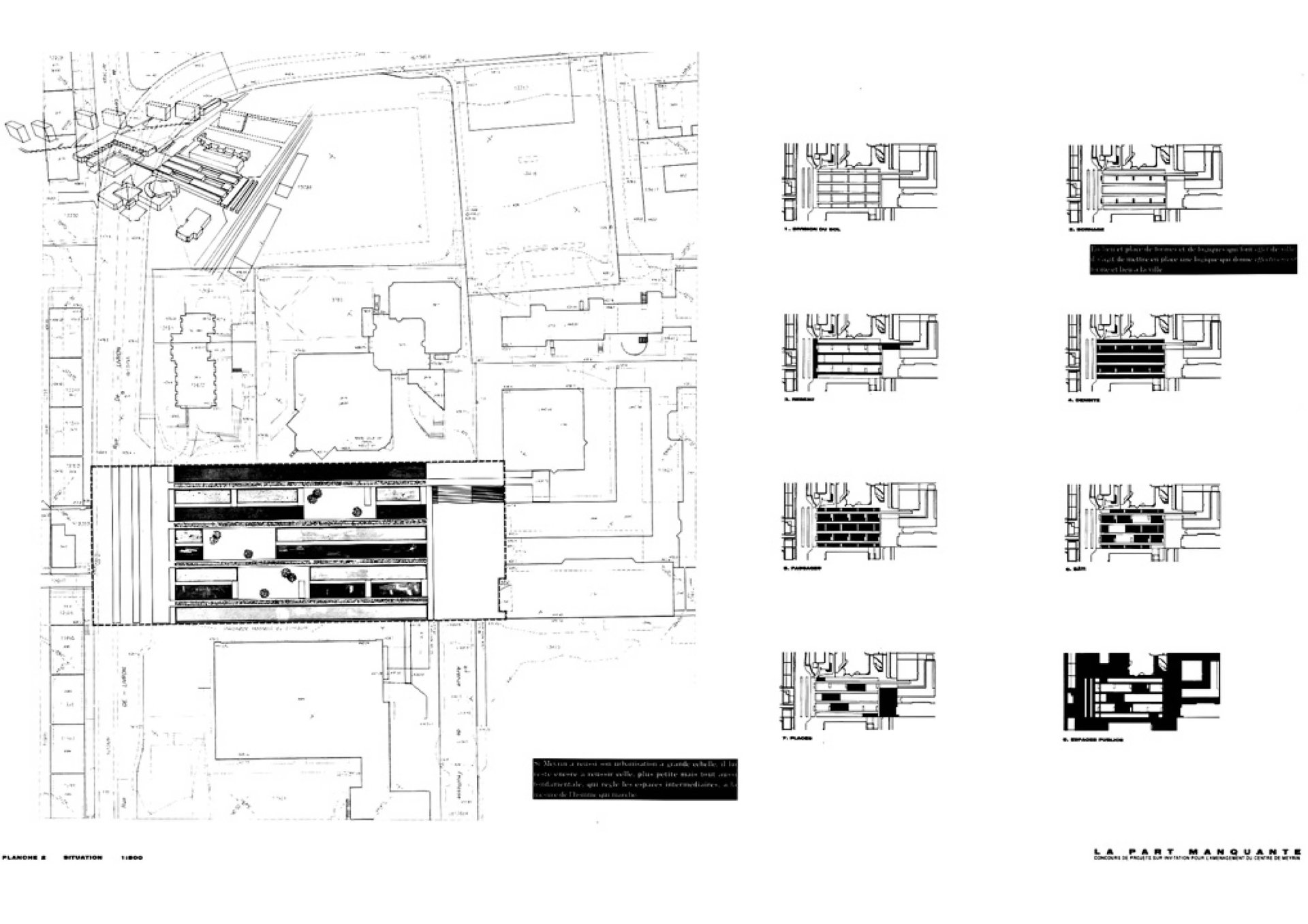 Composition Philippe Meyer Architecte - Centre et parking