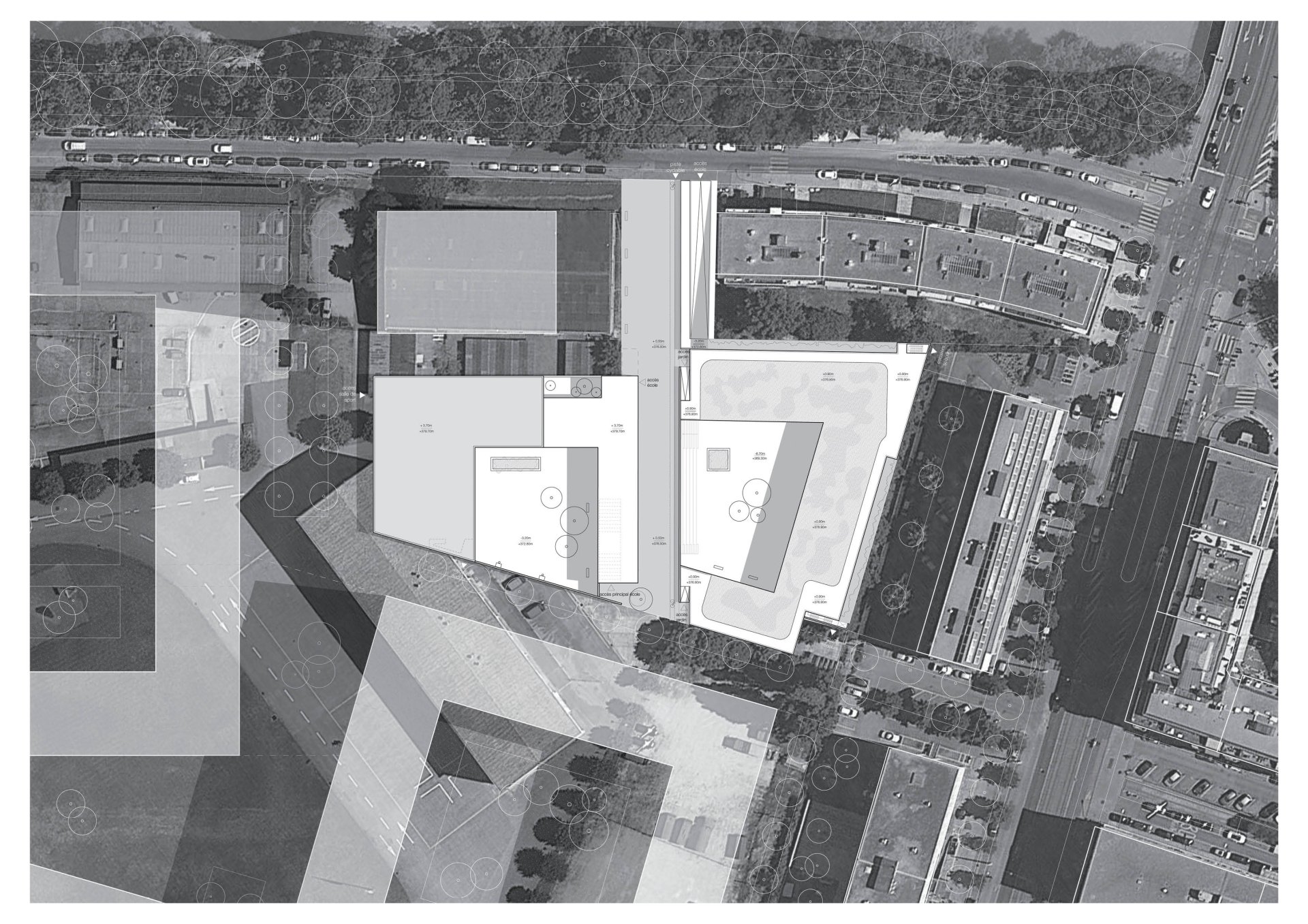 Site Plan Philippe Meyer Architecte - Ecole primaire