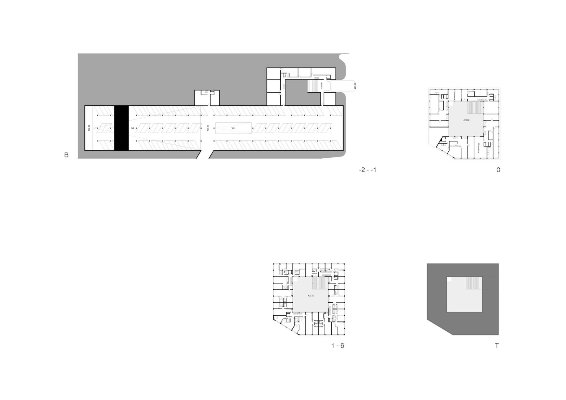 Plans Philippe Meyer Architecte - Logements collectifs