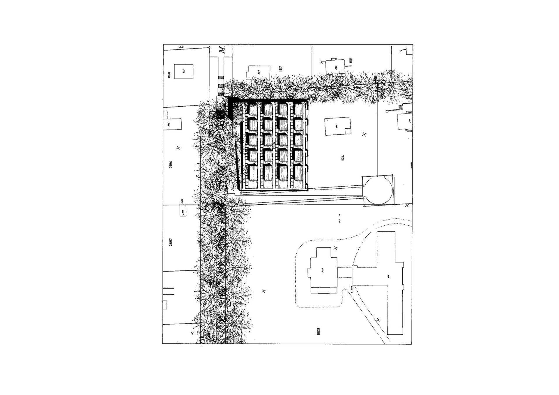 Site plan Philippe Meyer Architecte - Logements