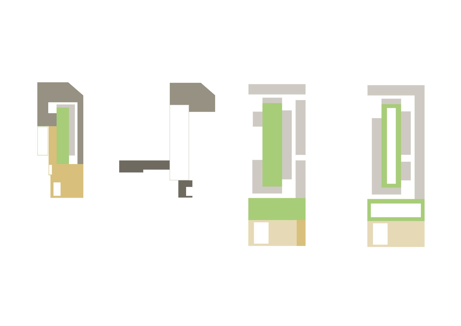 Composition diagrams Philippe Meyer Architecte - OMC