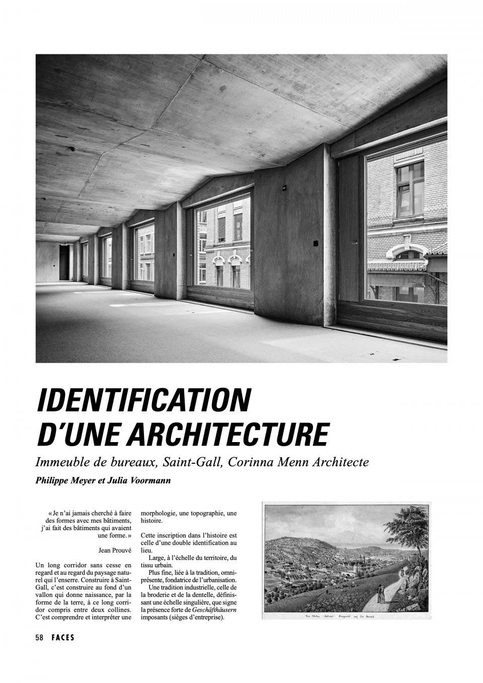 Philippe Meyer Architecte - FACES No 76