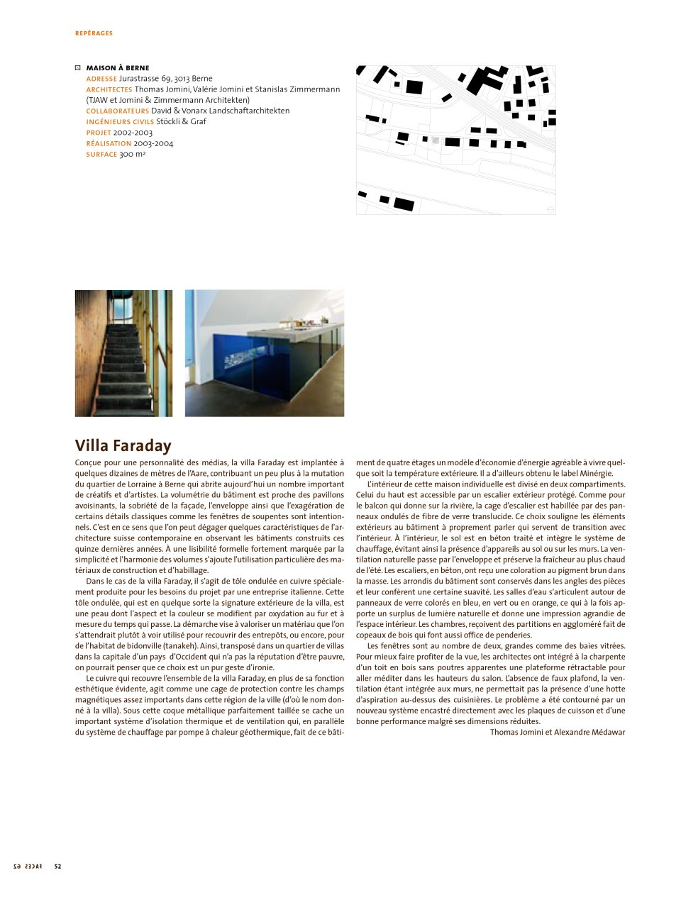 Philippe Meyer Architecte - FACES No 62