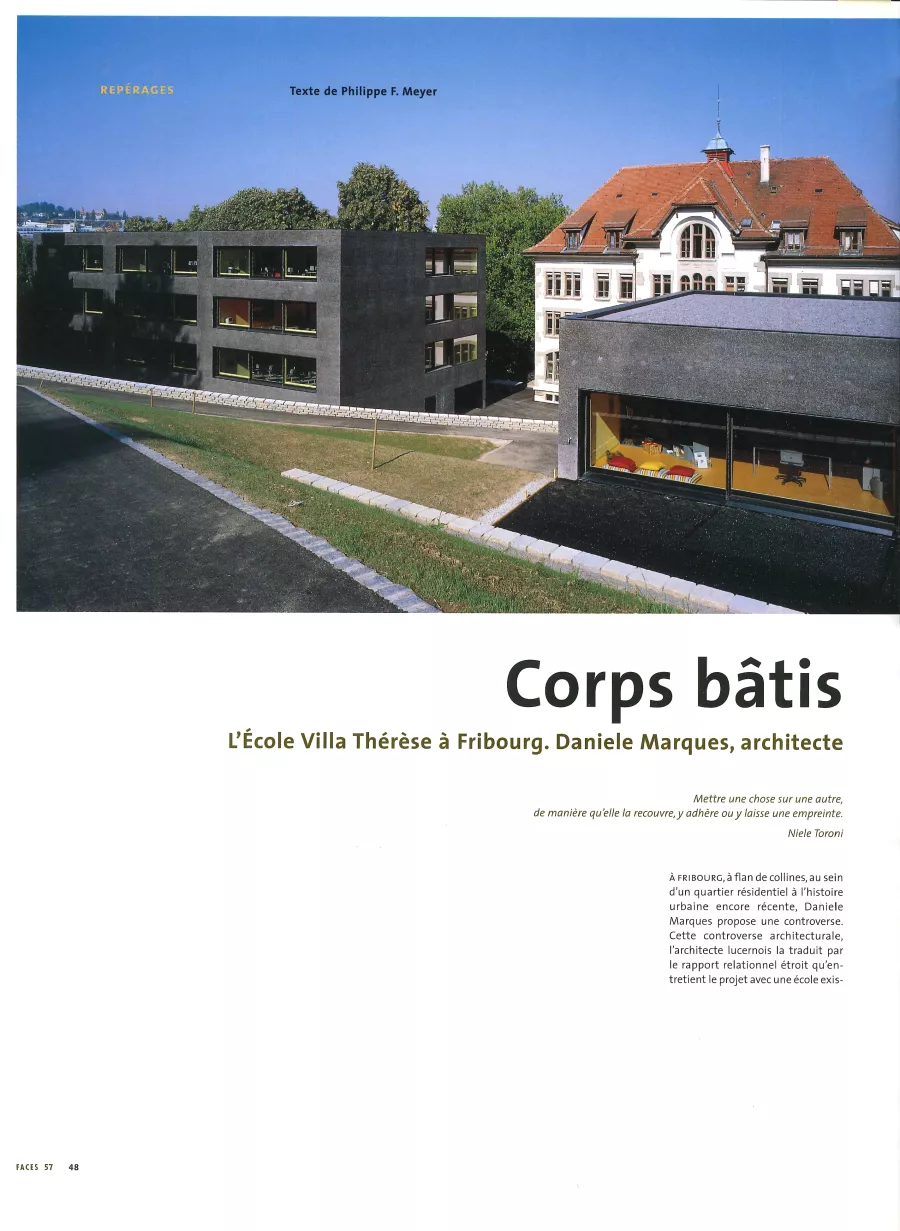Philippe Meyer Architecte - FACES No 57