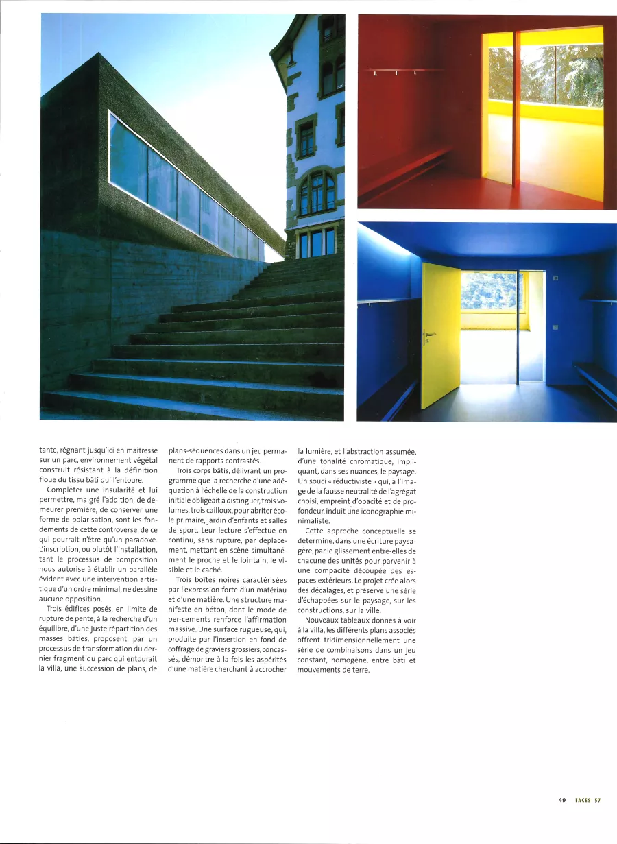 Philippe Meyer Architecte - FACES No 57