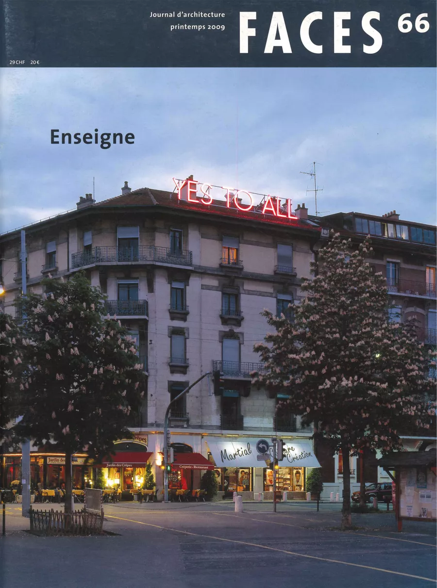 Philippe Meyer Architecte - FACES No 66