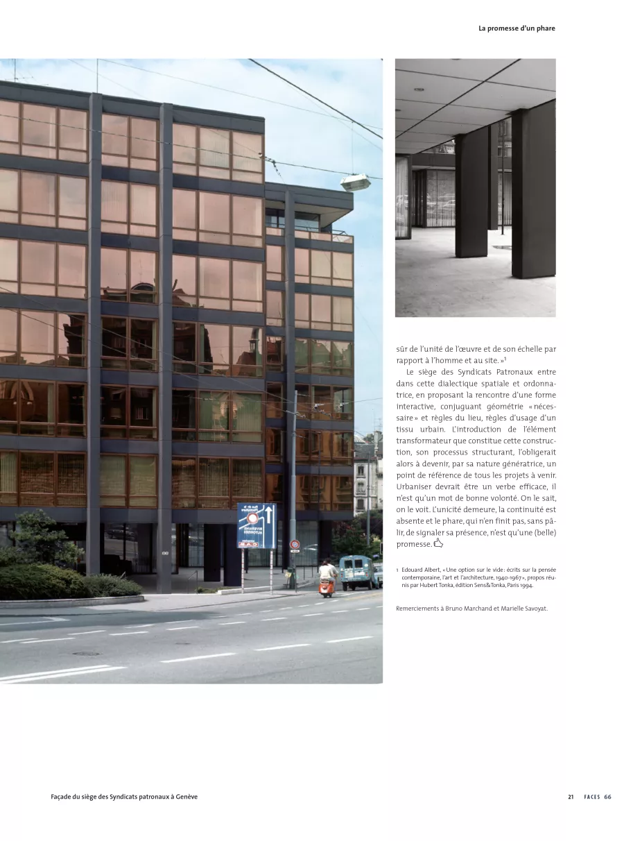 Philippe Meyer Architecte - FACES No 66