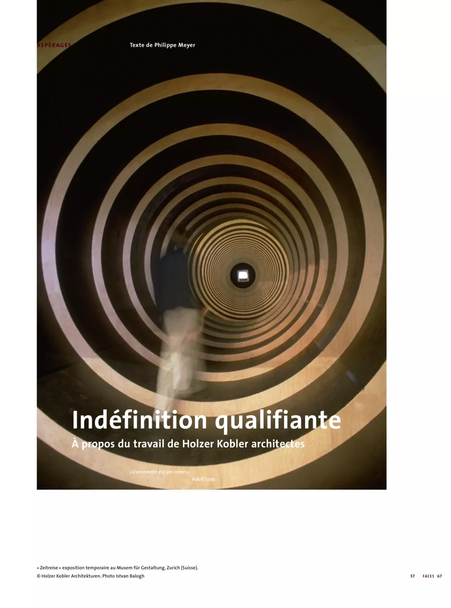 Philippe Meyer Architecte - FACES No 67