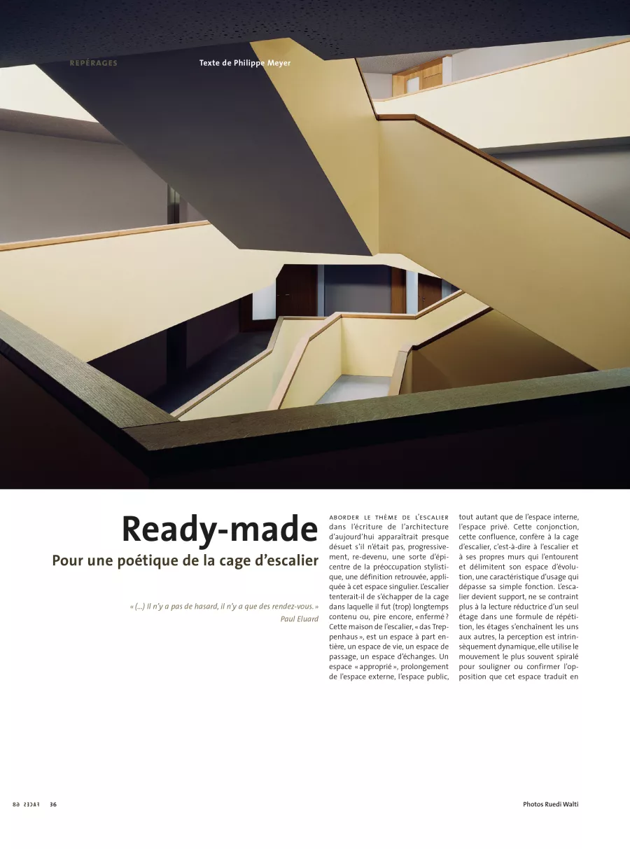 Philippe Meyer Architecte - FACES No 68