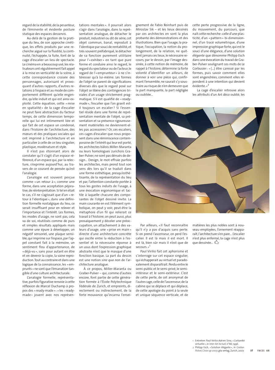 Philippe Meyer Architecte - FACES No 68