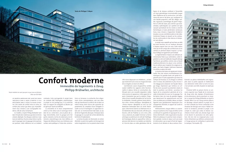 Philippe Meyer Architecte - FACES No 64