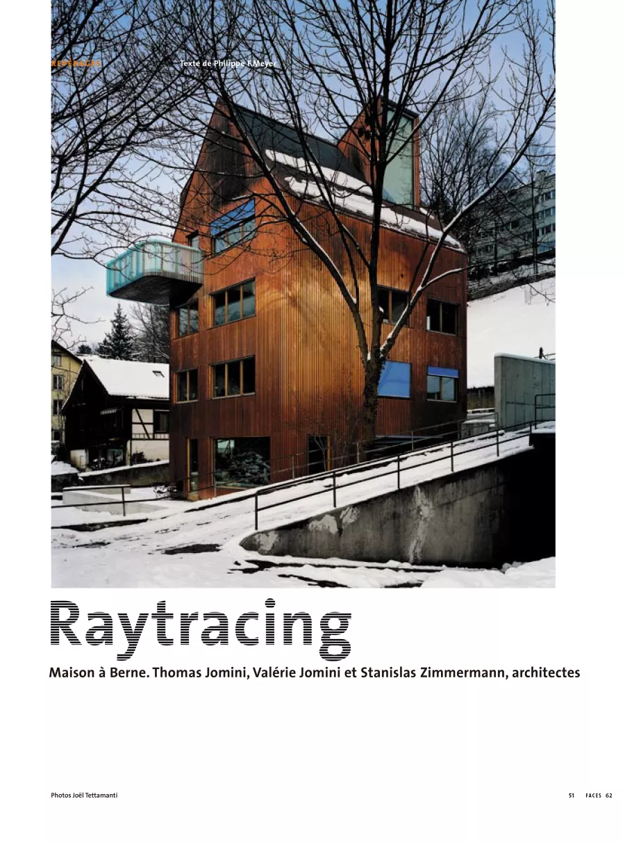 Philippe Meyer Architecte - FACES No 62