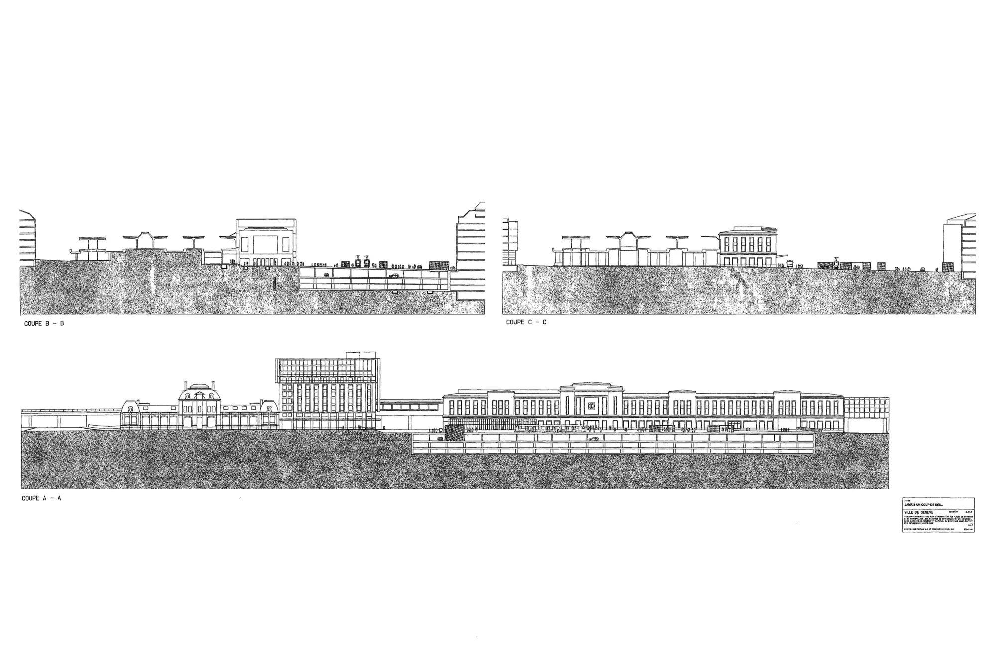 Sections Philippe Meyer Architecte - Attendus