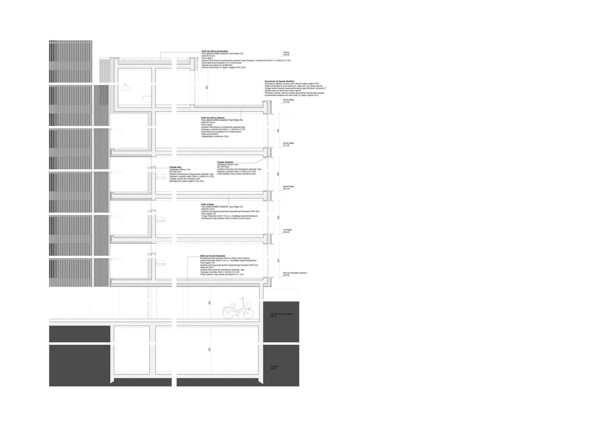 Philippe Meyer Architecte - Immeuble d'habitation La part du vide