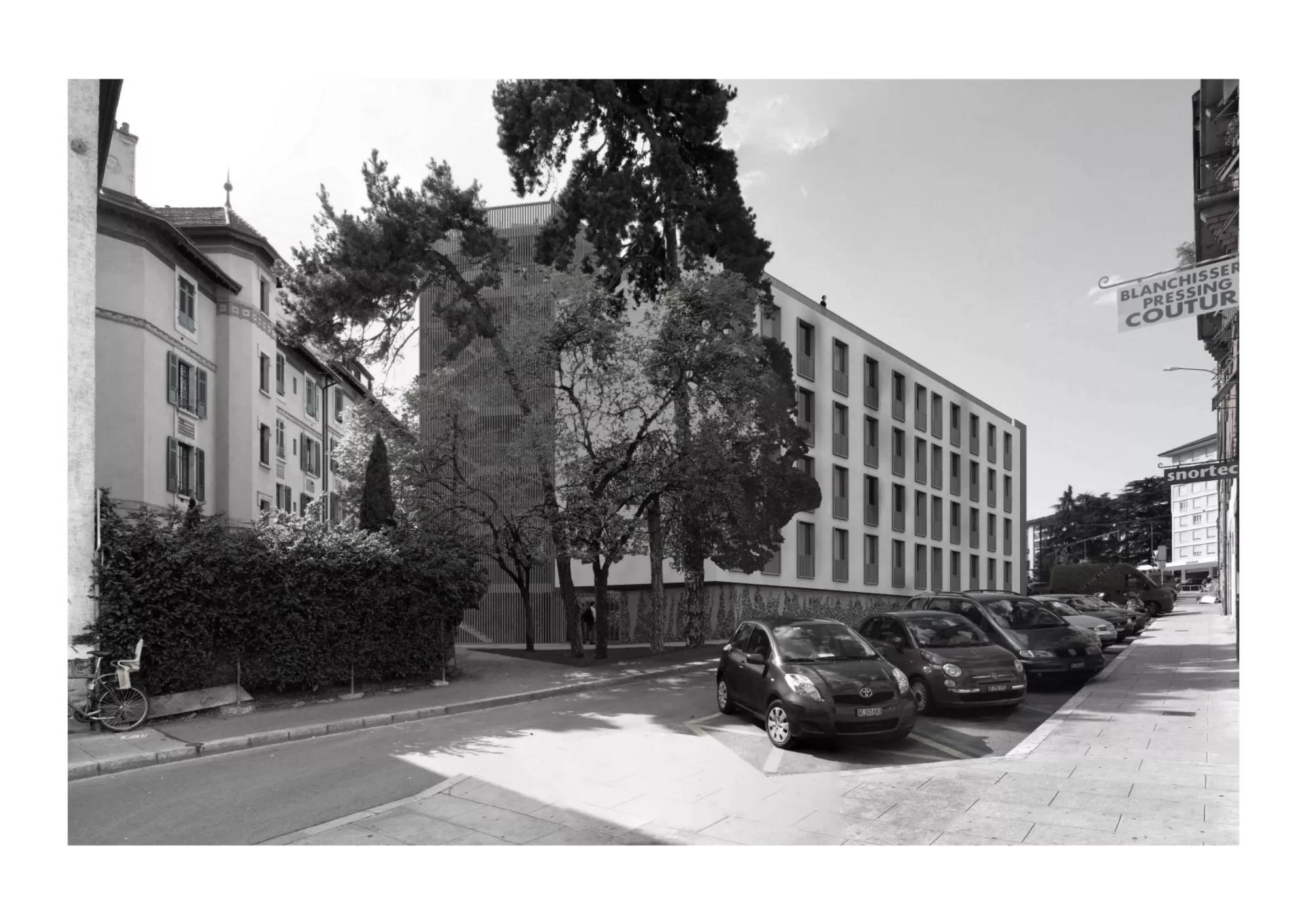 Philippe Meyer Architecte - Immeuble d'habitation La part du vide